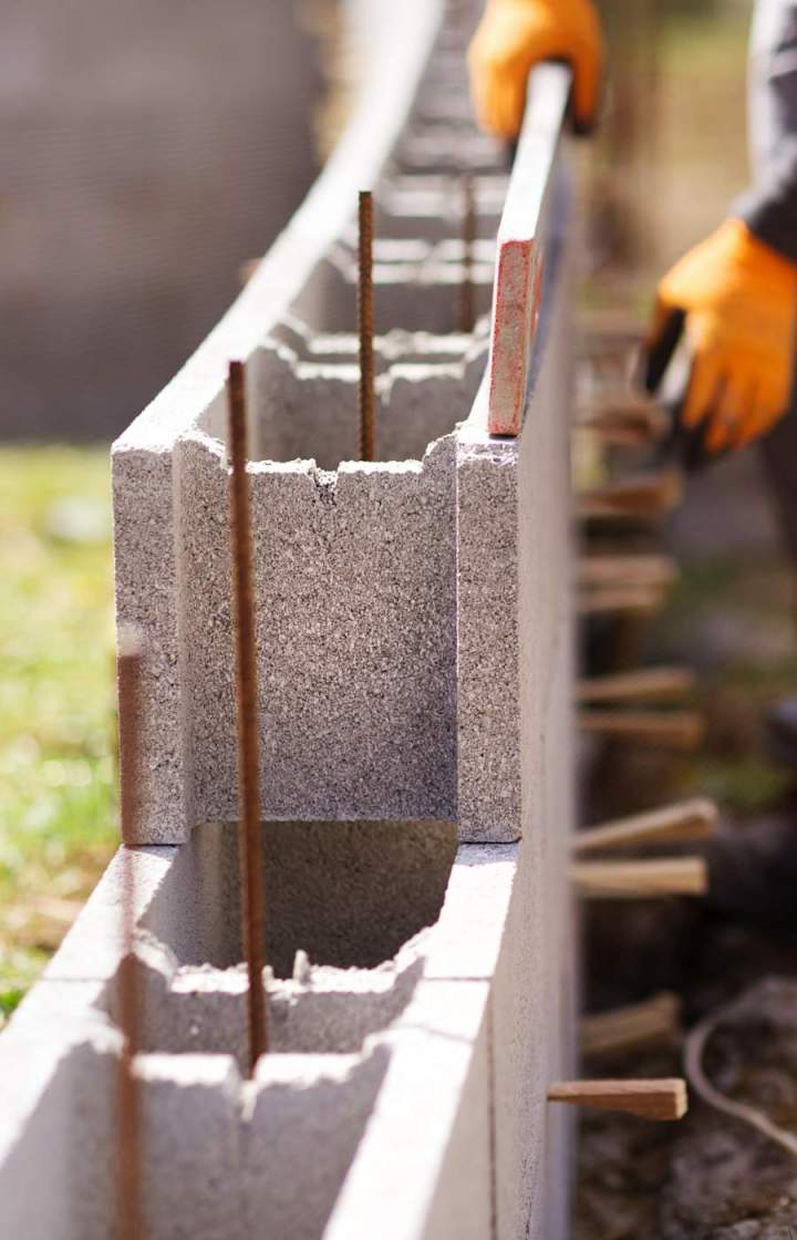 Construction de murs béton Chartes